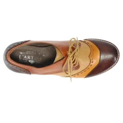 Clearance L Artiste Women's L'Artiste By Spring Step, Bardot Pump Brown