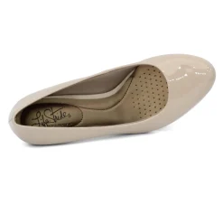 LifeStride Women's Life Stride, Parigi Pump Taupe Patent
