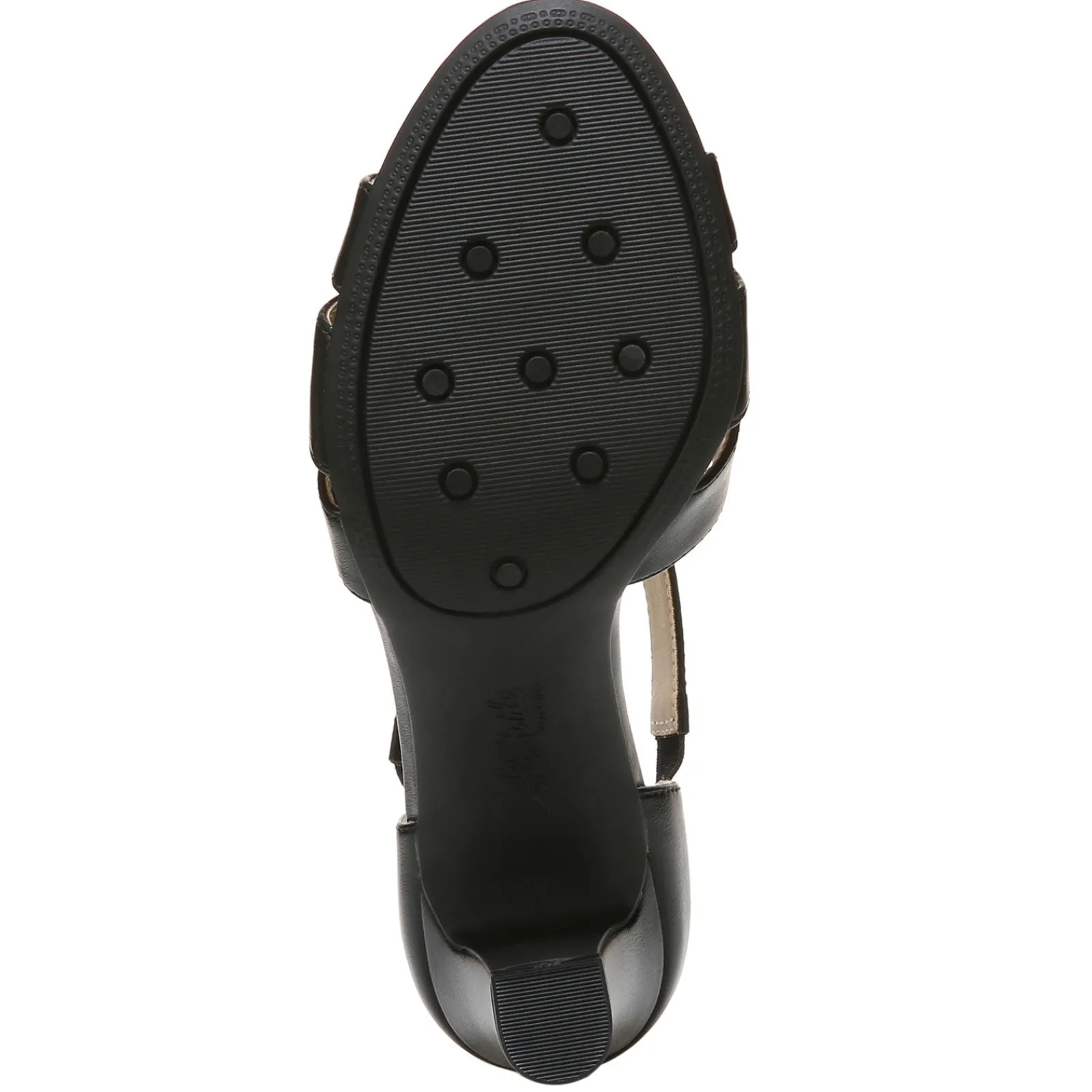 Sale LifeStride Women's , Caramel Sandal Black Smooth