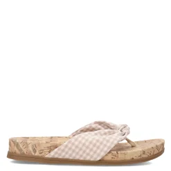 Online LifeStride Women's , Happy Sandal Natural Gingham