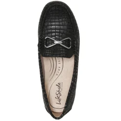 Sale LifeStride Women's , Turnpike Loafer Black Croco