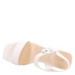 New Marc Fisher Women's , Lukey Sandal White