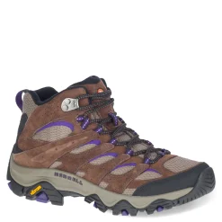 Hot Merrell Women's , Moab 3 Mid Hiking Boot - Wide Width Braken/Purple