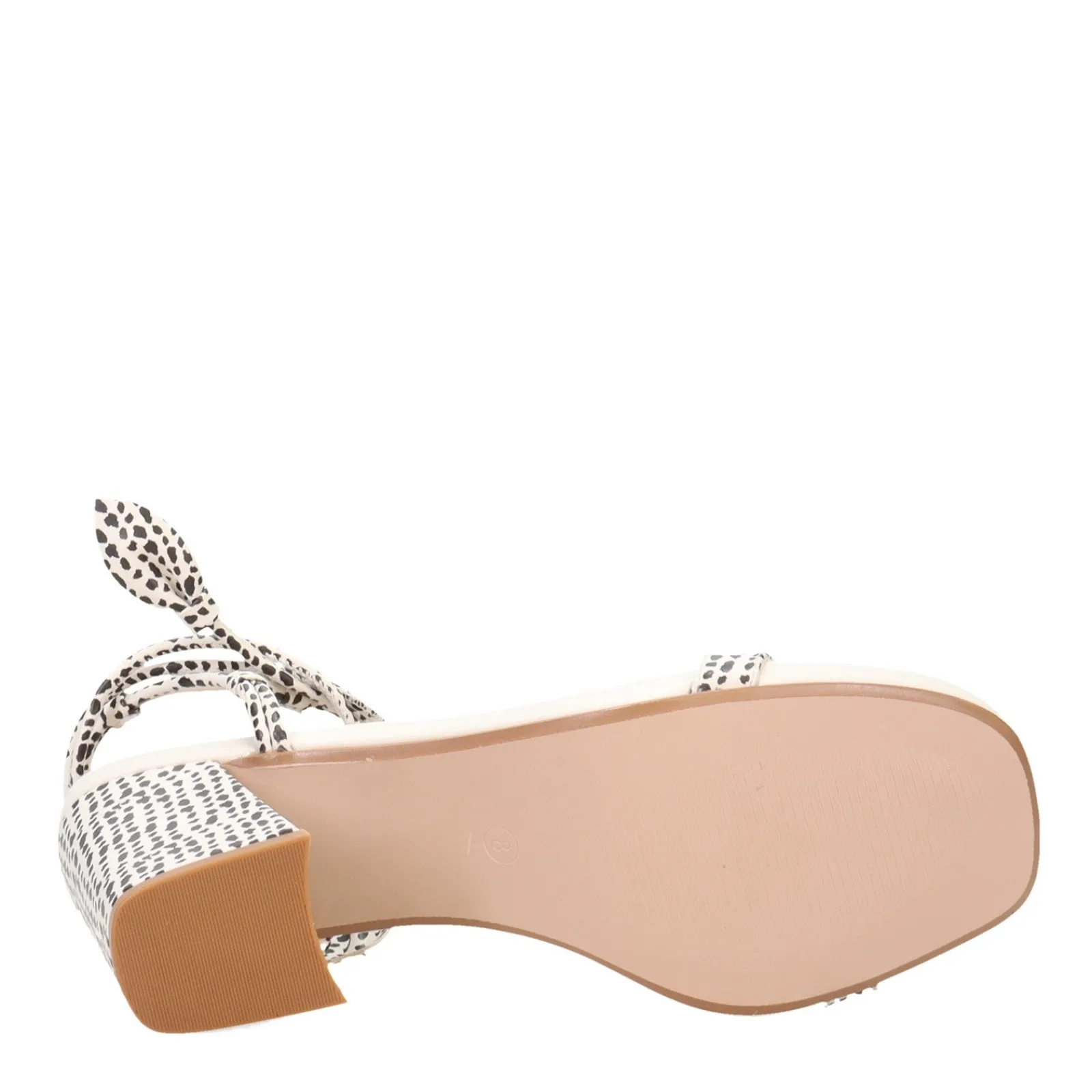 New MIA Women's , Muna Sandal Off White/Black