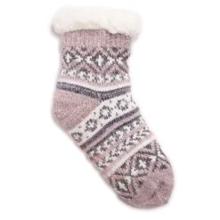 Women's , Chenille Eyelash Cabin Socks-Muk Luks Discount