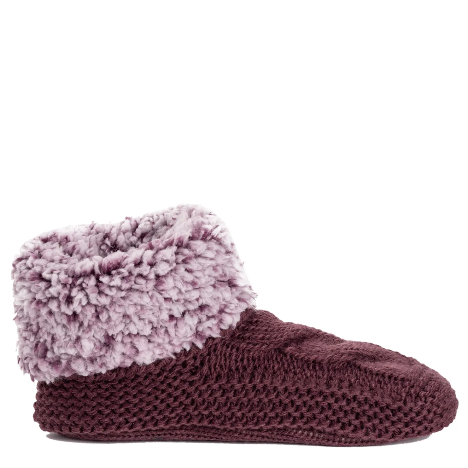 Women's , Sherpa Cuff Bootie Slipper-Muk Luks Best