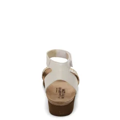 New Naot Women's , Abbie Sandal White Metallic