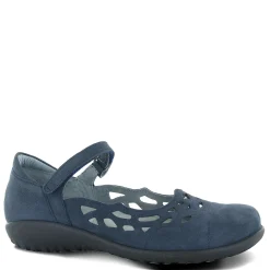 Discount Naot Women's , Agathis Mary Jane Navy Nubuck
