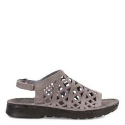 Outlet Naot Women's , Amadora Sandal Grey Nubuck
