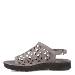 Outlet Naot Women's , Amadora Sandal Grey Nubuck