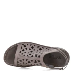Outlet Naot Women's , Amadora Sandal Grey Nubuck