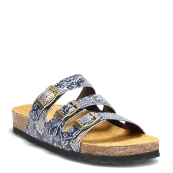 Clearance Naot Women's , Austin Sandal Navy Snake