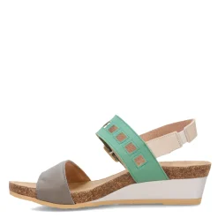 Outlet Naot Women's , Dynasty Sandal Gray Green Multi