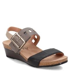 Hot Naot Women's , Dynasty Sandal Black Grey