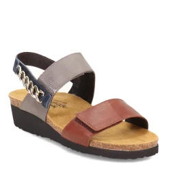 Best Naot Women's , Eliana Sandal Chestnut/Foggy Gray/Ink