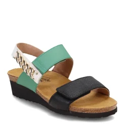 Best Naot Women's , Eliana Sandal Black/Jade/White