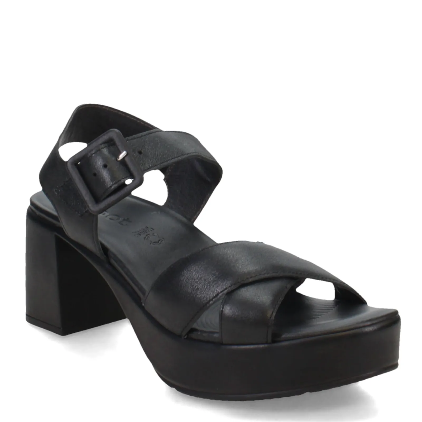 Outlet Naot Women's , Elite Sandal Black Shiny