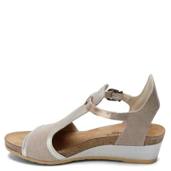 Outlet Naot Women's , Fiona Sandal Beige Reptile