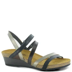 Hot Naot Women's , Hero Sandal Black / Pewter