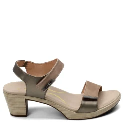 New Naot Women's , Intact Sandal Khaki/Pewter