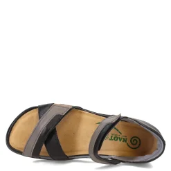 Outlet Naot Women's , Karawa Sandal Soft Black/Gray/Khaki