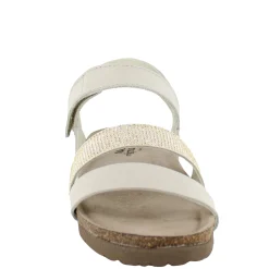 Naot Women's , Krista Sandal Ivory / Gold