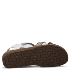 Hot Naot Women's , Krista Sandal White Silver