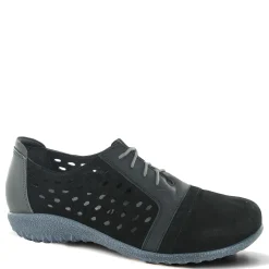 Outlet Naot Women's , Lalo Oxford Black Velvet/Gray