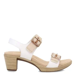 Clearance Naot Women's , Mode Sandal White/Ivory/Brown
