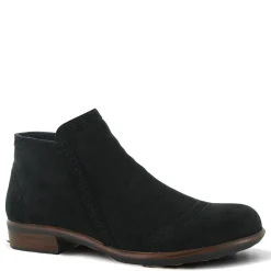 New Naot Women's , Nefasi Ankle Boot Black Velvet Nubuck