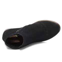 New Naot Women's , Nefasi Ankle Boot Black Velvet Nubuck