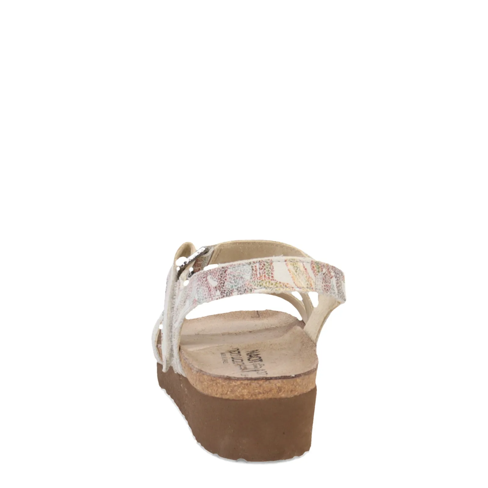 Outlet Naot Women's , Pamela Sandal Off White Floral