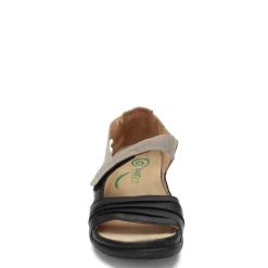 Clearance Naot Women's , Papaki Sandal Speckled Beige/Black