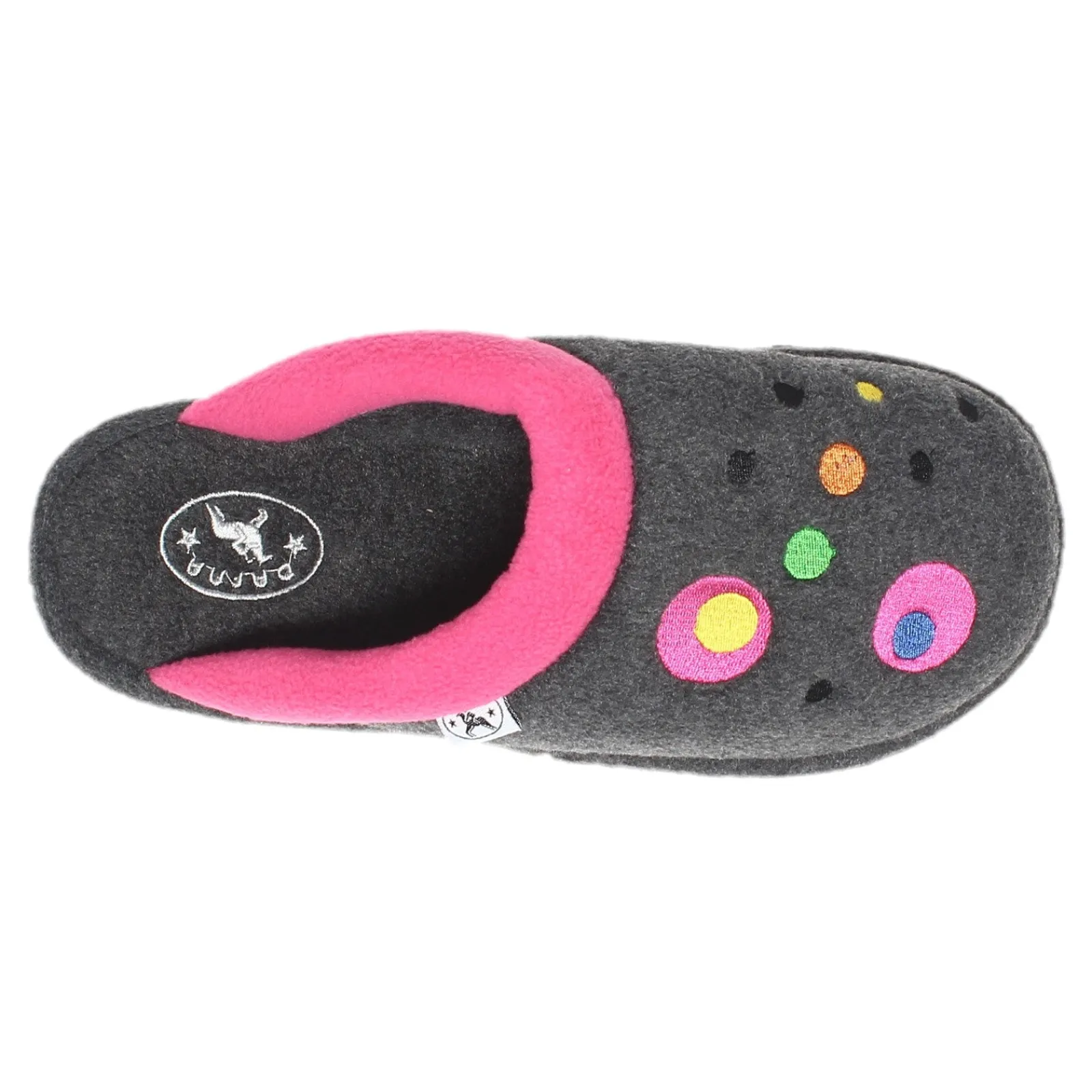 Hot Naot Women's , Repose Slipper Grey/Pink