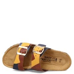 Clearance Naot Women's , San Diego Sandal Brown Yellow