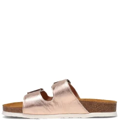 Discount Naot Women's , Santa Barbara Slide Sandal Rose Gold