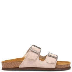 Outlet Naot Women's , Santa Barbara Slide Sandal Sand Suede