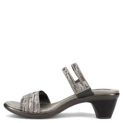 New Naot Women's , Temper Sandal Onyx Metallic