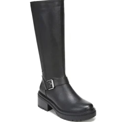 Best Naturalizer Women's , Adler Boot - Wide Calf Black Textured
