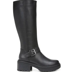 Best Naturalizer Women's , Adler Boot - Wide Calf Black Textured