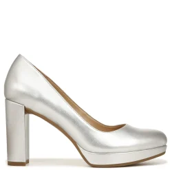 Sale Naturalizer Women's , Berlin Pump Silver Metallic