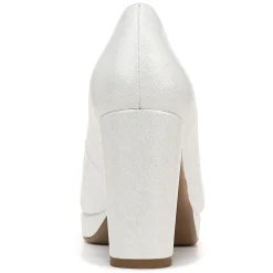 Outlet Naturalizer Women's , Berlin Pump Silver Crosshatch