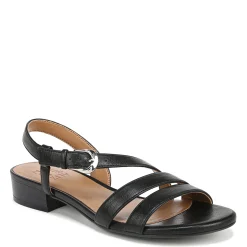 New Naturalizer Women's , Hilma Sandal Black Faux Leather
