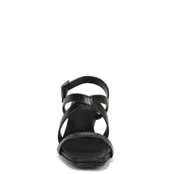 Outlet Naturalizer Women's , Kiki Sandal Black Snake Print Faux Leather