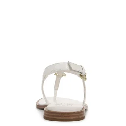 Best Naturalizer Women's , Lizzi Sandal Warm White Faux Croco Leather
