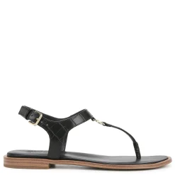 Hot Naturalizer Women's , Lizzi Sandal Black Faux Croco Leather