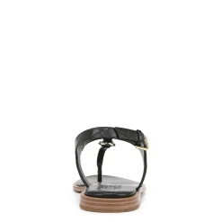 Hot Naturalizer Women's , Lizzi Sandal Black Faux Croco Leather