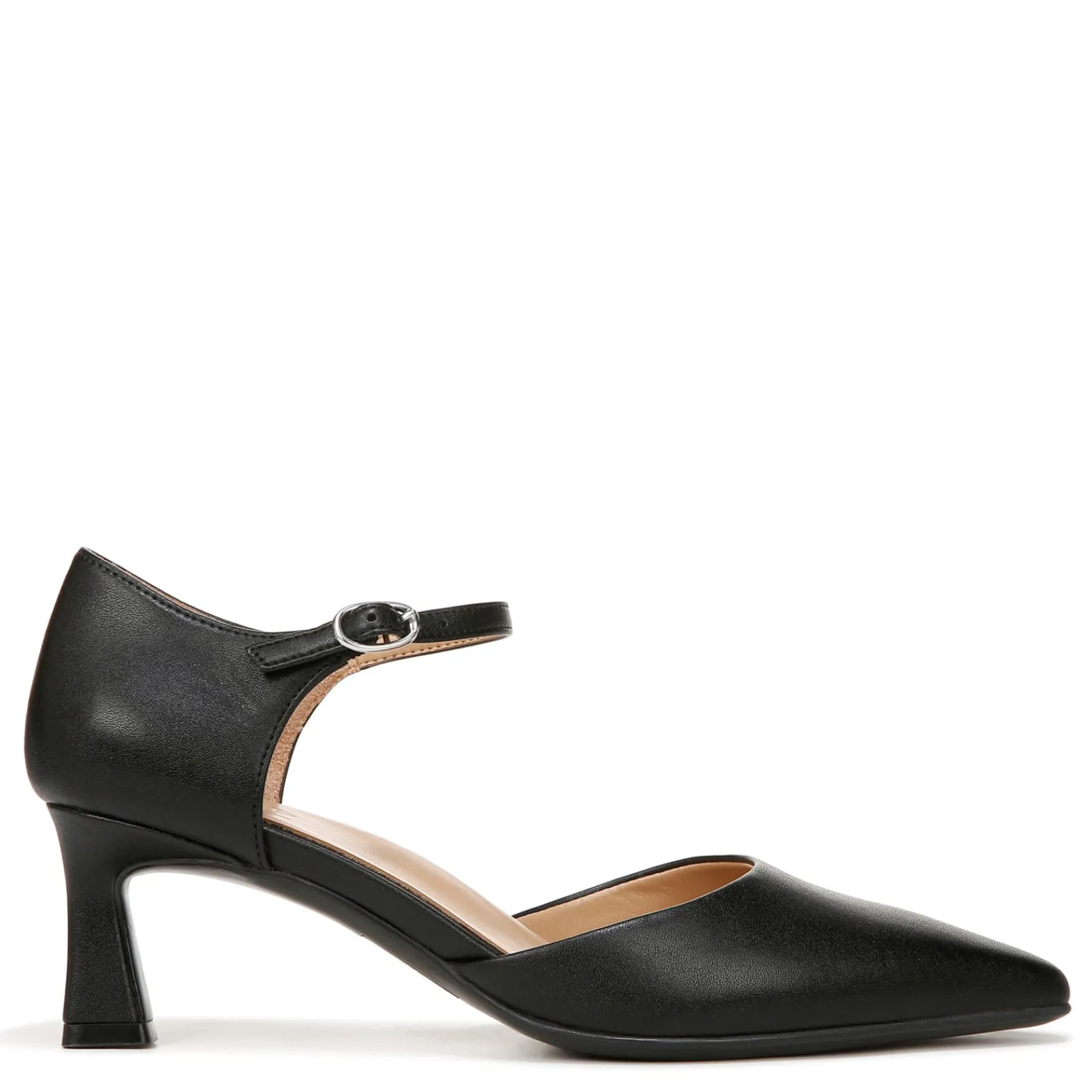 Naturalizer Women's , Tilda Pump Black Faux Leather