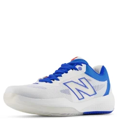 New Balance Women's , 996 FuelCell Pickleball Shoe White/ Bright Blue