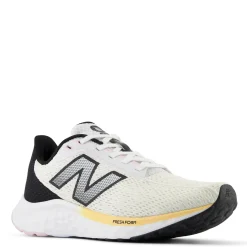 Outlet New Balance Women's , Arishi Fresh Foam v4 Running Shoe White/Black/Peach Blossom